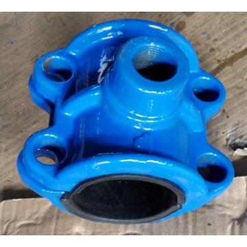 Ductile Iron Saddle for PVC Pipe, Strong Body